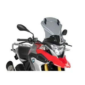 ツーリングディスク スポイラー付き PUIG BMW G 310 GS 2017 - 2022 スモークグレー 9880H- TOURING DISC WITH SPOILER PUIG FOR BMW G 310 GS 2017 - 2022 SMOKE GRAY 9880H- 【並行輸入品】