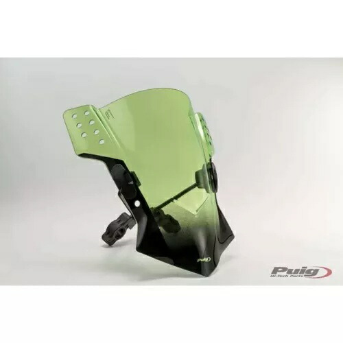 フロントガラス ユニバーサル ラファール プイグ ヤマハ MT-07 700 2021 - 2023 グリーン 6894V- WINDSHIELD UNIVERSAL RAFALE PUIG FOR YAMAHA MT-07 700 2021 - 2023 GREEN 6894V- 【並行輸入品】