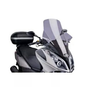 フロントガラス ツーリング Puig KYMCO GRAND DINK 125 2016 - 2020 スモークグレー 6790H- WINDSHIELD TOURING PUIG FOR KYMCO GRAND DINK 125 2016 - 2020 SMOKE GRAY 6790H- 【並行輸入品】