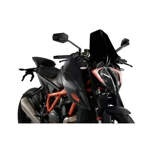 フロントガラス ツーリング Puig KTM SUPERDUKE 1290 R 2020 - 2023 ブラック 20461N- WINDSHIELD TOURING PUIG FOR KTM SUPERDUKE 1290 R 2020 - 2023 BLACK 20461N- 【並行輸入品】