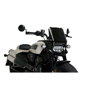ウィンドシールド Puig ハーレーダビッドソン スポーツスター 1250 S 2021 - 2023 ブラック 21321N- WINDSHIELD PUIG FOR HARLEY DAVIDSON SPORTSTER 1250 S 2021 - 2023 BLACK 21321N- 【並行輸入品】