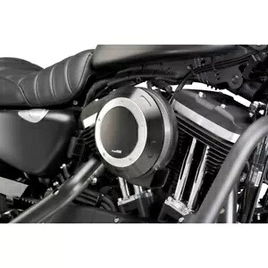 PUIG エアフィルターカバー ハーレーダビッドソン スポーツスター 883 アイアン 2013 - 2020 ブラック PUIG AIR FILTER COVER FOR HARLEY DAVIDSON SPORTSTER 883 IRON 2013 - 2020 BLACK 【並行輸入品】