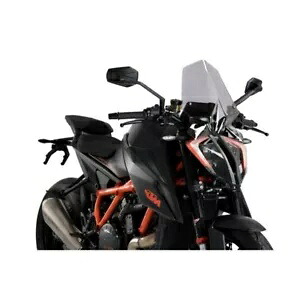 KTM SUPERDUKE 1290 RR 2022 - 2024 用フロントガラス ツーリング Puig スモークグレー- WINDSHIELD TOURING PUIG FOR KTM SUPERDUKE 1290 RR 2022 - 2024 SMOKE GRAY- 【並行輸入品】