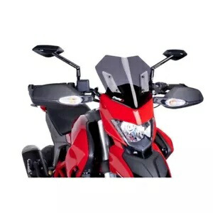 PUIG スポーツスクリーン ドゥカティ ハイパーモタード 821/SP 2013 - 2015 ダークスモーク 6489F PUIG SPORT SCREEN FOR DUCATI HYPERMOTARD 821/SP 2013 - 2015 DARK SMOKE 6489F 【並行輸入品】