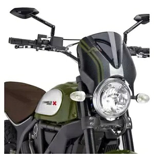 PUIG スクリーン ドゥカティ スクランブラー 800 アイコン/クラシック/フルスロットル 2015 - 8192F PUIG SCREEN FOR DUCATI SCRAMBLER 800 ICON/CLASSIC/FULL THROTTLE 2015 - 8192F 【並行輸入品】