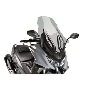 フロントガラス V-TECH ライン ツーリング PUIG KYMCO AK 550 2017 - 2022 スモークグレー 9477H- WINDSHIELD V-TECH LINE TOURING PUIG FOR KYMCO AK 550 2017 - 2022 SMOKE GRAY 9477H- 【並行輸入品】