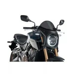 PUIG スクリーン ホンダ CB 650 R ネオスポーツカフェ 2019 - 2023 ブラック 3133F PUIG SCREEN FOR HONDA CB 650 R NEO SPORTS CAFE 2019 - 2023 BLACK 3133F 【並行輸入品】