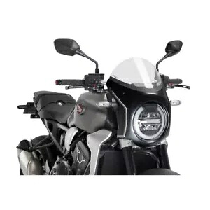 Puig フロントガラスホンダ CB 650 R ネオスポーツカフェ 2019 - 2023 クリア 3143W PUIG WINDSHIELD FOR HONDA CB 650 R NEO SPORTS CAFE 2019 - 2023 CLEAR 3143W 【並行輸入品】｜カスタムパーツ WORLD倉庫