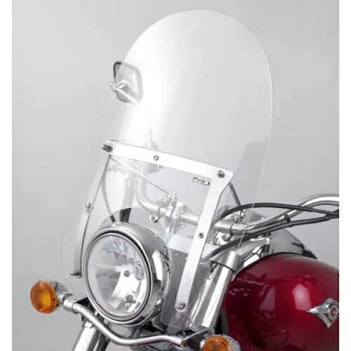 PUIG カスタム アメリカ I スクリーン ヤマハ XVS 250 ドラッグスター 2001 - 2009 クリア 0867W PUIG CUSTOM AMERICA I SCREEN FOR YAMAHA XVS 250 DRAGSTAR 2001 - 2009 CLEAR 0867W 【並行輸入品】