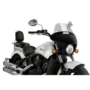 Puig スクリーン インディアン スカウト 1000 ボバー シックスティ 2016 - 2022 ライトスモーク 21072H PUIG SCREEN FOR INDIAN SCOUT 1000 BOBBER SIXTY 2016 - 2022 LIGHT SMOKE 21072H 【並行輸入品】