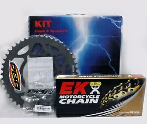 PBR/EK チェーン & スプロケットキット 525 ピッチ MV AGUSTA BRUTALE 989 2007 - 2009 PBR / EK CHAIN & SPROCKETS KIT 525 PITCH FOR MV AGUSTA BRUTALE 989 2007 - 2009 【並行輸入品】