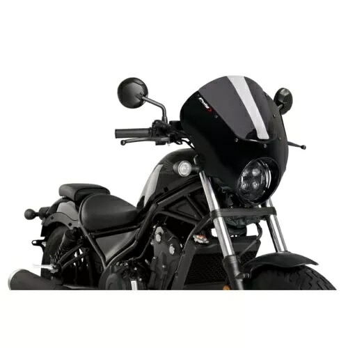 PUIG スクリーン ダークナイト ホンダ レベル CMX500 S 2020 - 2022 ダークスモーク 21102F PUIG SCREEN DARK NIGHT FOR HONDA REBEL CMX500 S 2020 - 2022 DARK SMOKE 21102F 【並行輸入品】