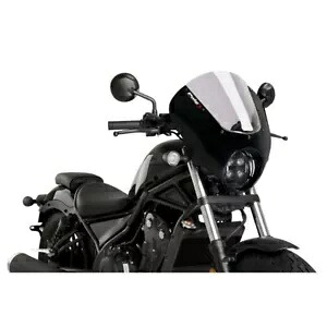 PUIG スクリーン ダークナイト ホンダ レベル CMX500 S 2020 - 2022 ライトスモーク 21102H PUIG SCREEN DARK NIGHT FOR HONDA REBEL CMX500 S 2020 - 2022 LIGHT SMOKE 21102H 【並行輸入品】