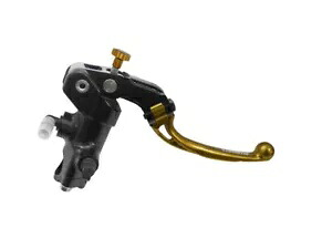 ACCOSSATO マスターシリンダー ラジアルブレーキ 16X16 ショートフォールディングレバー NRST ゴールド ACCOSSATO MASTER CYLINDER RADIAL BRAKE 16X16 SHORT FOLDING LEVER NRST GOLD 【並行輸入品】