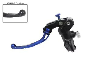 ACCOSSATO マスターシリンダー クラッチ ラジアル 16X18 ロングフォールディングレバー NRST ブルー ACCOSSATO MASTER CYLINDER CLUTCH RADIAL 16X18 LONG FOLDING LEVER NRST BLUE 【並行輸入品】