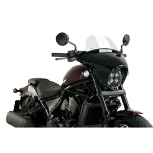 Puig Batwing SML ツーリングスクリーン ホンダレベル CMX1100 2021 - 2023 クリア 21070W PUIG BATWING SML TOURING SCREEN FOR HONDA REBEL CMX1100 2021 - 2023 CLEAR 21070W 【並行輸入品】|カスタムパーツ WORLD倉庫