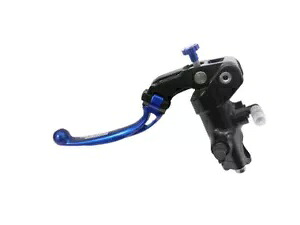 ACCOSSATO マスターシリンダー クラッチ ラジアル 19X20 ショートフォールディングレバー NRST ブルー ACCOSSATO MASTER CYLINDER CLUTCH RADIAL 19X20 SHORT FOLDING LEVER NRST BLUE 【並行輸入品】