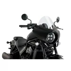 フロントガラス ツーリング ミラージュ プイグ ホンダ レベル CMX1100 2021 - 2024 クリア 21461W- WINDSHIELD TOURING MIRAGE PUIG FOR HONDA REBEL CMX1100 2021 - 2024 CLEAR 21461W- 【並行輸入品】
