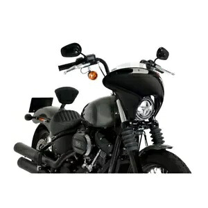 Puig スクリーン ハーレーダビッドソン ソフテイル 1868 ストリートボブ 2021 - 2023 クリア 21214W PUIG SCREEN FOR HARLEY DAVIDSON SOFTAIL 1868 STREET BOB 2021 - 2023 CLEAR 21214W 【並行輸入品】｜カスタムパーツ WORLD倉庫