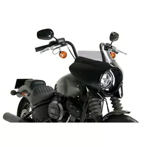 PUIG スクリーン ハーレーダビッドソン ソフテイル 1745 ストリートボブ 2018 - 2023 ライトスモーク PUIG SCREEN FOR HARLEY DAVIDSON SOFTAIL 1745 STREET BOB 2018 - 2023 LIGHT SMOKE 【並行輸入品】｜カスタムパーツ WORLD倉庫