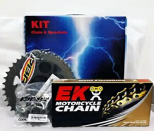 PBR/EK チェーン & スプロケットキット 525 ピッチ ドゥカティ パニガーレ 1199 R 2013 - 2014 PBR / EK CHAIN & SPROCKETS KIT 525 PITCH FOR DUCATI PANIGALE 1199 R 2013 - 2014 【並行輸入品】