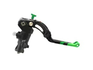 ACCOSSATO マスターシリンダー レボリューション PRS ? 16 x 17-18-19 ブレーキ ロング レバー グリーン ACCOSSATO MASTER CYLINDER REVOLUTION PRS ? 16 x 17-18-19 BRAKE LONG LEVER GREEN 【並行輸入品】