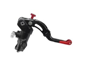 ACCOSSATO マスターシリンダー レボリューション PRS 19×17-18-19 ブレーキショートレバー レッド ACCOSSATO MASTER CYLINDER REVOLUTION PRS ? 19 x 17-18-19 BRAKE SHORT LEVER RED 【並行輸入品】