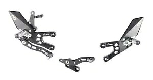 LIGHTECH バックコントロール ホンダ CBR 600 RR 2007 - 2016 ブラック FTRHO005- LIGHTECH BACK CONTROLS FOR HONDA CBR 600 RR 2007 - 2016 BLACK FTRHO005- 【並行輸入品】