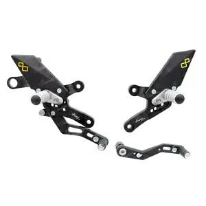 LIGHTECH バックコントロール ホンダ CB 1000R 2018 - 2020 ブラック FTRHO008W- LIGHTECH BACK CONTROLS FOR HONDA CB 1000R 2018 - 2020 BLACK FTRHO008W- 【並行輸入品】