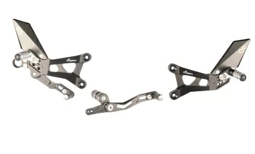 LIGHTECH フットレストシステム ヤマハ R6 2017 - 2023 折りたたみレスト FTRYA012W- LIGHTECH FOOTREST SYSTEM FOR YAMAHA R6 2017 - 2023 FOLDING RESTS FTRYA012W- 【並行輸入品】｜カスタムパーツ WORLD倉庫