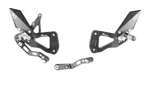 LIGHTECH バックコントロール SUZUKI GSX-R 1000 2017 - 2023 ブラック FTRSU004W- LIGHTECH BACK CONTROLS FOR SUZUKI GSX-R 1000 2017 - 2023 BLACK FTRSU004W- 【並行輸入品】｜カスタムパーツ WORLD倉庫