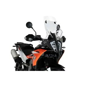 PUIG ツーリングバイザースクリーン KTM アドベンチャー 890 L 2021 - 2024 クリア 21612W PUIG TOURING-VISOR SCREEN FOR KTM ADVENTURE 890 L 2021 - 2024 CLEAR 21612W 【並行輸入品】