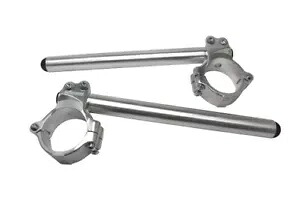 リフトクリップオン ACCOSSATO スズキ TL S 1997 - 2001 シルバー 20 MM に適合 LIFTED CLIP ON ACCOSSATO COMPATIBLE FOR SUZUKI TL S 1997 - 2001 SILVER 20 MM 【並行輸入品】