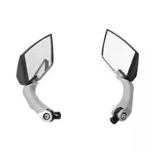 ユニバーサル ブラック 8/10mm オートバイ スクーター ミラー ペア Universal Black 8/10mm Motorcycle Scooter Mirrors Pair 【並行輸入品】