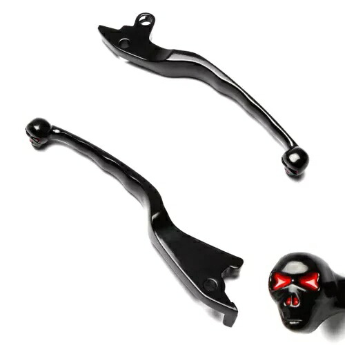 パターンオートバイクラッチ/ブレーキレバースズキ VS 1400 イントルーダー 87-03 Pattern Motorcycle Clutch/Brake Levers for Suzuki VS 1400 Intruder 87-03 【並行輸入品】