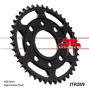 JT JTR269 46T スチール リア スプロケット Kymco Stryker 125 01-06用 JT JTR269 46T Steel Rear Sprocket for Kymco Stryker 125 01-06 【並行輸入品】