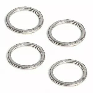 42mm エキゾーストマニホールドガスケット x 4 ヤマハ FZ6-N 04-06用 42mm Exhaust Manifold Gasket x 4 for Yamaha FZ6-N 04-06 【並行輸入品】