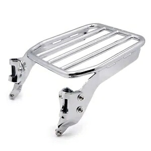 スポーツラゲッジラック ホールドファスト シーシーバー アップライト クローム 18年以降 FLDE FLHC用 Sport Luggage Rack for Holdfast Sissy Bar Upright Chrome For 18-later FLDE FLHC 【並行輸入品】