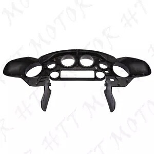 バットウィング フロントインナーカウルフェアリング ハーレーツーリング FLHR FLHT 1996-2013 Unpainte用 Batwing Front Inner Cowl Fairing For Harley Touring FLHR FLHT 1996-2013 Unpainte 【並行輸入品】