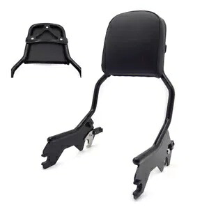 ホールドファスト シーシーバー バックレスト アップライト スタンダード ブラック 18年以降 FLDE FLHC FLHCS用 Holdfast Sissy Bar Backrest Upright Standard Black For '18-later FLDE FLHC FLHCS 【並行輸入品】