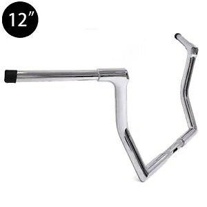 クローム 12 インチ エイプ ハンガー バー ハンドルバー 1986up ツーリング用 バットウィング ロードキング付き Chrome 12'' Ape Hanger Bar Handlebar For 1986up Touring w/ Batwing Road King 【並行輸入品】