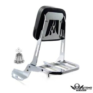 フレームバックレストシーシーバーパッド荷物ラックホンダ VTX 1300N 1300R 1300S Flame Backrest Sissy Bar Pad Luggage Rack For Honda VTX 1300N 1300R 1300S 【並行輸入品】|カスタムパーツ WORLD倉庫