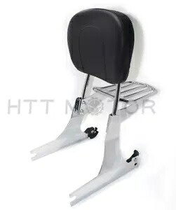 シシーバー バックレスト 荷物ラック 取り外し可能 ハーレー ダイナ 05-19 用 (FXDF を除く) sissybar backrest luggage rack Detachable For Harley Dyna 05-19 (except FXDF 【並行輸入品】