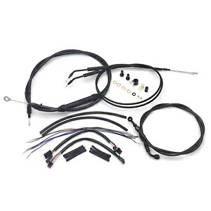 14 インチ ハンドルバー延長ケーブルライン 12-17 ダイナ ワイド グライド ストリート ボブ ABSなし 14" Handlebar Extended Cable Line For 12-17 Dyna Wide Glide Street Bob w/out ABS 【並行輸入品】|カスタムパーツ WORLD倉庫