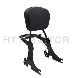 取り外し可能なシーシーバーバックレスト荷物ラックハーレースポーツスター 94-03 ブラック Detachable sissybar backrest luggage rack For Harley Sportster 94-03 Black 【並行輸入品】|カスタムパーツ WORLD倉庫