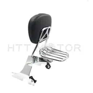 スポーツスター XL883 04-16 用の取り外し可能な助手席シーシーバー バックレスト 荷物ラック付き Detachable Passenger SissyBar Backrest w/ Luggage Rack For Sportster XL883 04-16 【並行輸入品】｜カスタムパーツ WORLD倉庫