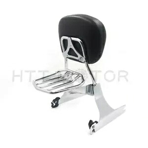 取り外し可能なバックレスト シーシーバー & 荷物ラック ハーレー 2006-2017 ダイナモデル用 Detachable Backrest Sissy Bar&Luggage Rack For Harley 2006-2017 Dyna Models 【並行輸入品】｜カスタムパーツ WORLD倉庫