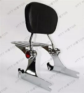 調節可能なバックレスト シーシーバー 荷物ラック ハーレー ダイナ 2006-2017用 Adjustable Backrest Sissy Bar Luggage Rack For Harley Dyna 2006-2017 【並行輸入品】｜カスタムパーツ WORLD倉庫