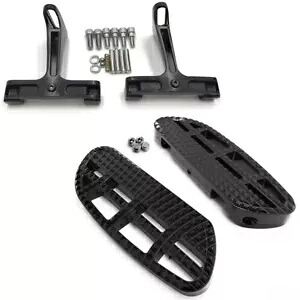ドミネーター リーフ ノブ パッセンジャー フットボード リア ブラック ハーレー 1993 年以降 ツーリング用 Dominator Leaf Knob Passenger Footboard Rear Black For Harley 1993-later Touring 【並行輸入品】｜カスタムパーツ WORLD倉庫