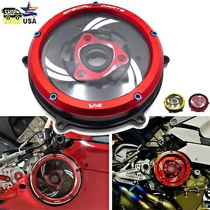エンジンクラッチカバースプリングリテーナードゥカティパニガーレ V4 V4S V4 スペチアーレ-2018 Engine Clutch Cover Spring Retainer For Ducati Panigale V4 V4S V4 Speciale -2018 【並行輸入品】